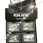 Игровые пистолеты GUN PISTOL MODEL, с пульками, набор 12 шт., оптом