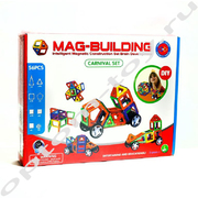 Магнитный конструктор MAG-BUILDING, 56 деталей, оптом